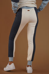 Birdwell Navy/Oatmeal Jogger